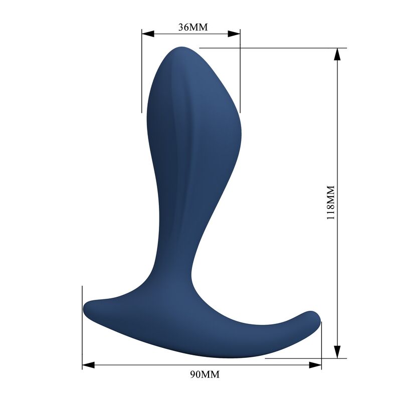 Mr Play-Blau Silikon Prostata-Massager · Sextoys (Bild 7)