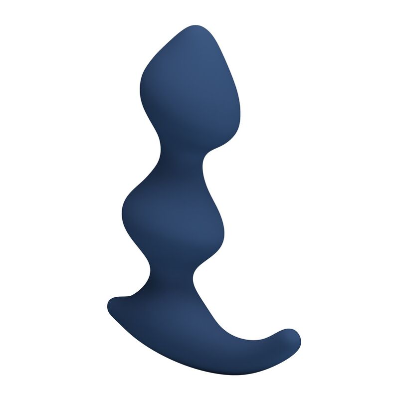 Mr Play-Analplug Ergonomisches Silikon Blau · Sextoys (Bild 3)