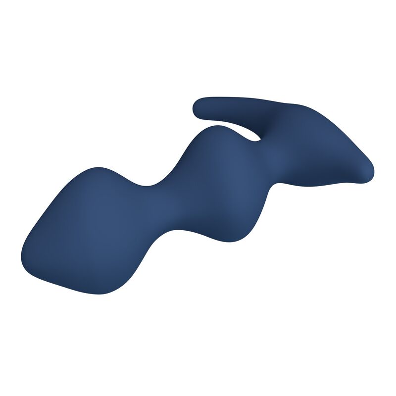 Mr Play-Analplug Ergonomisches Silikon Blau · Sextoys (Bild 4)