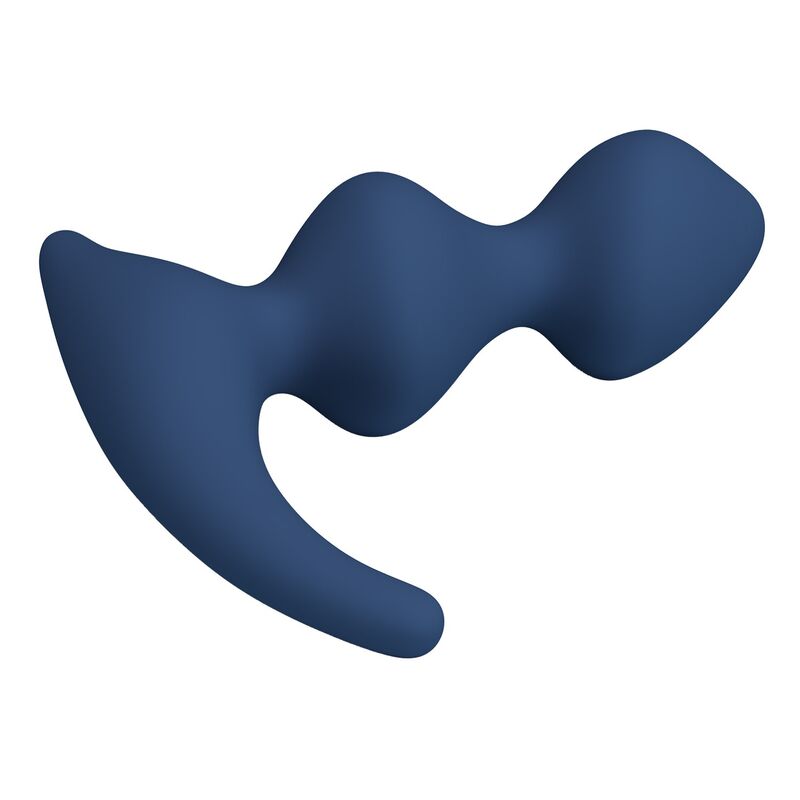 Mr Play-Analplug Ergonomisches Silikon Blau · Sextoys (Bild 7)