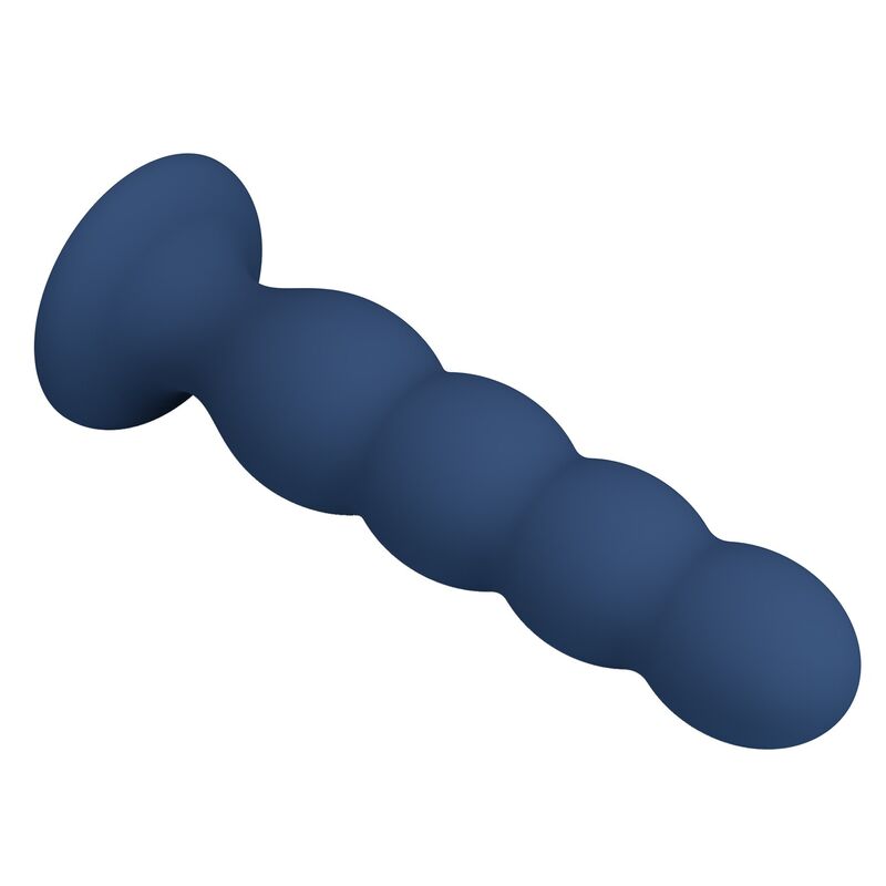 Mr Play-Analplug mit 4 Metallkugeln und Saugnapf Blau · Sextoys (Bild 6)