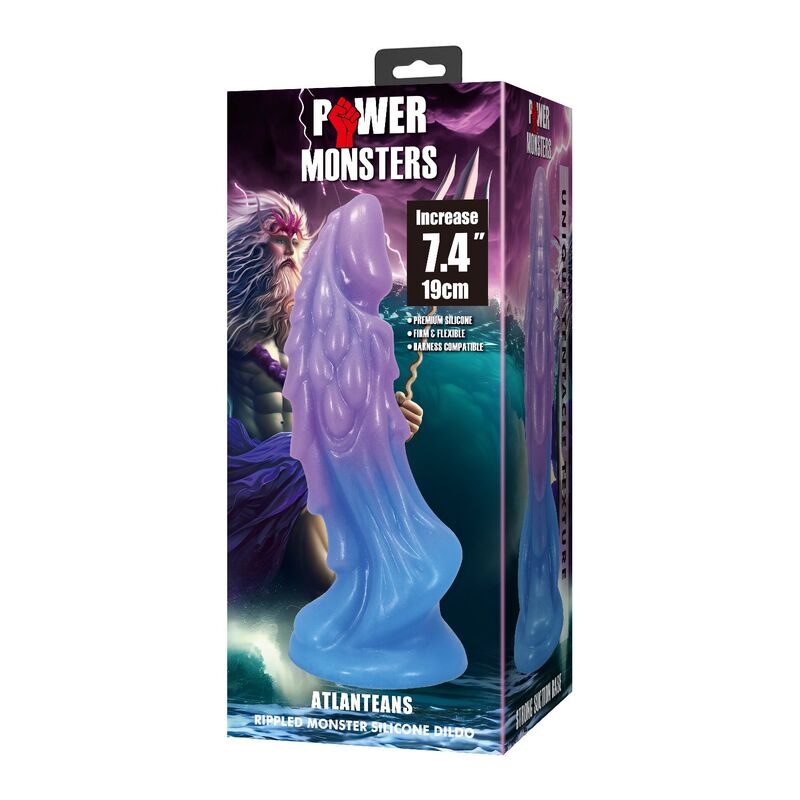 Power Monsters-Atlas Dildo mit Saugnapf 19 cm · Sextoys (Bild 3)