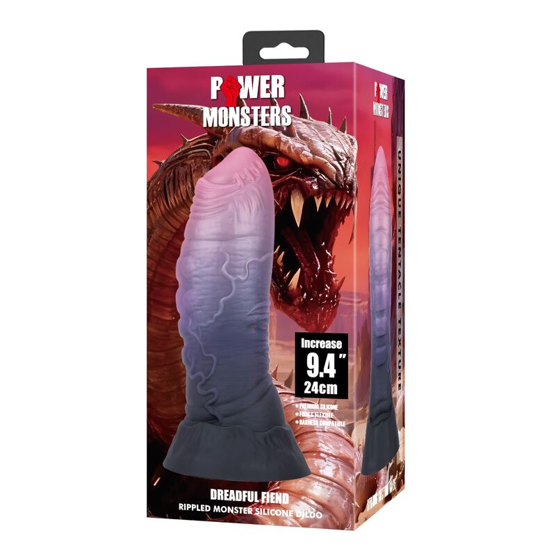 Power Monsters-Dreadful Fiend Dildo Fantasy 24 cm · Sextoys (Bild 2)