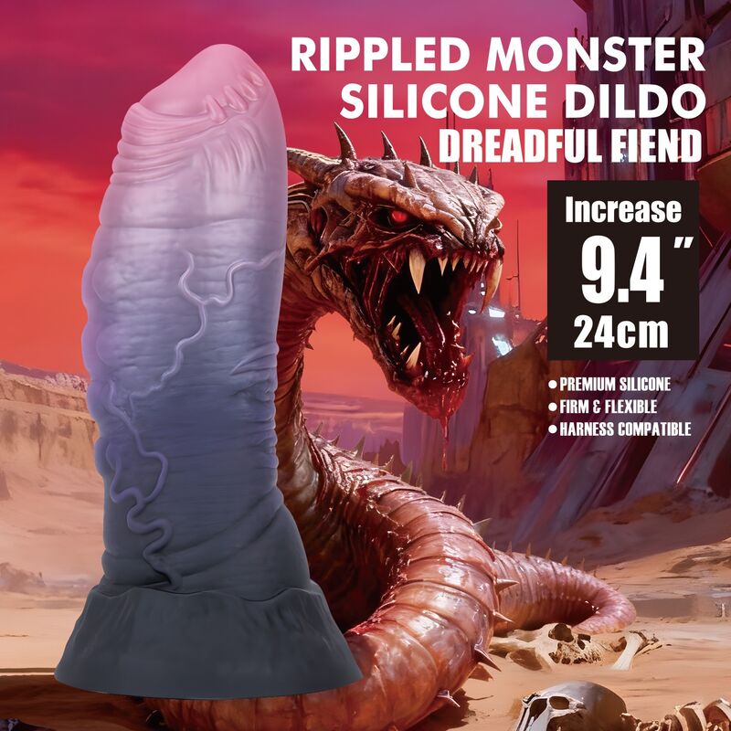 Power Monsters-Dreadful Fiend Dildo Fantasy 24 cm · Sextoys (Bild 7)