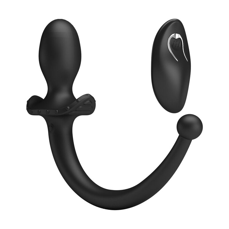 Mr Play-Vibrator anal und perineum mit Fernbedienung Schwarz · Vibratoren (Bild 8)