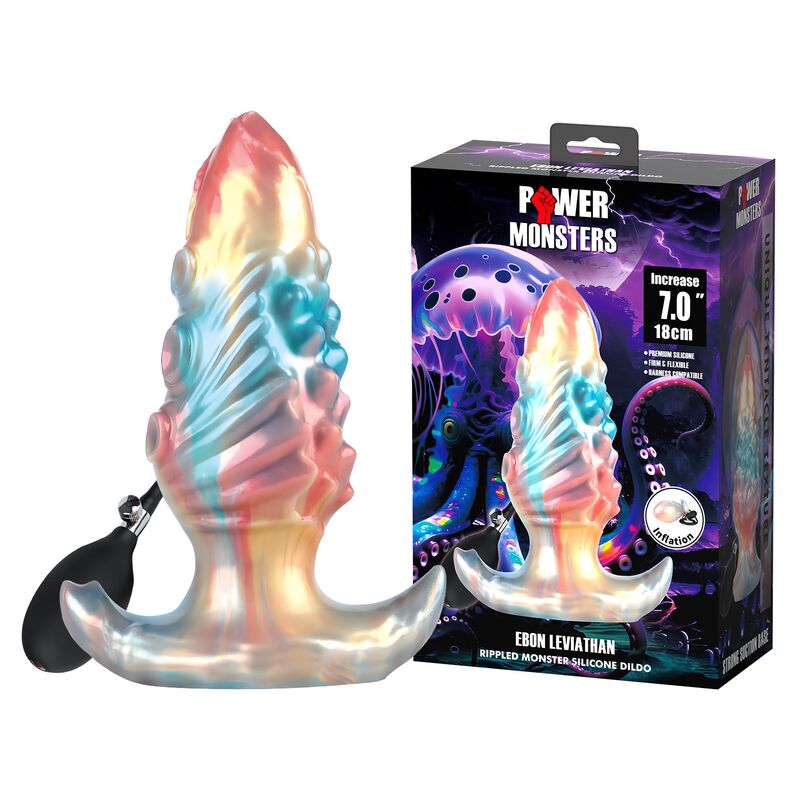 Power Monsters-Ebon Leviathan Analplug Geschmeidig 18 cm · Sextoys (Bild 9)