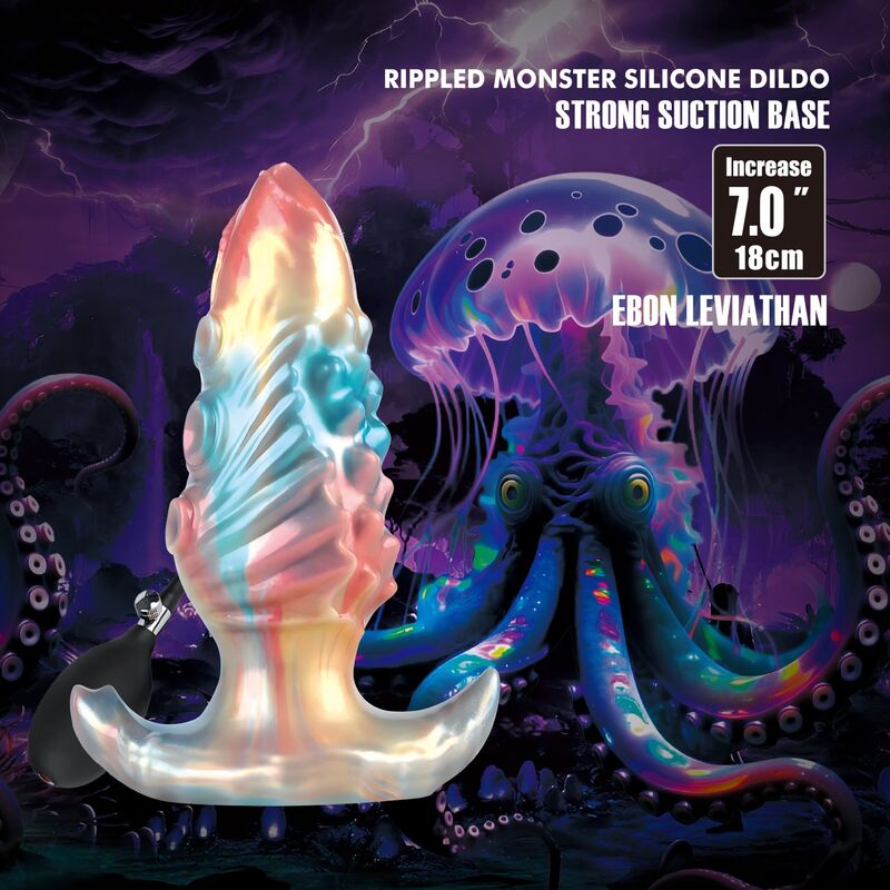 Power Monsters-Ebon Leviathan Analplug Geschmeidig 18 cm · Sextoys (Bild 3)