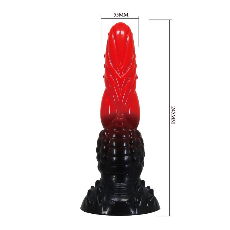 Power Monsters-Fire Dragon Dildo Fantasy 24,5 cm · Sextoys (Bild 8)
