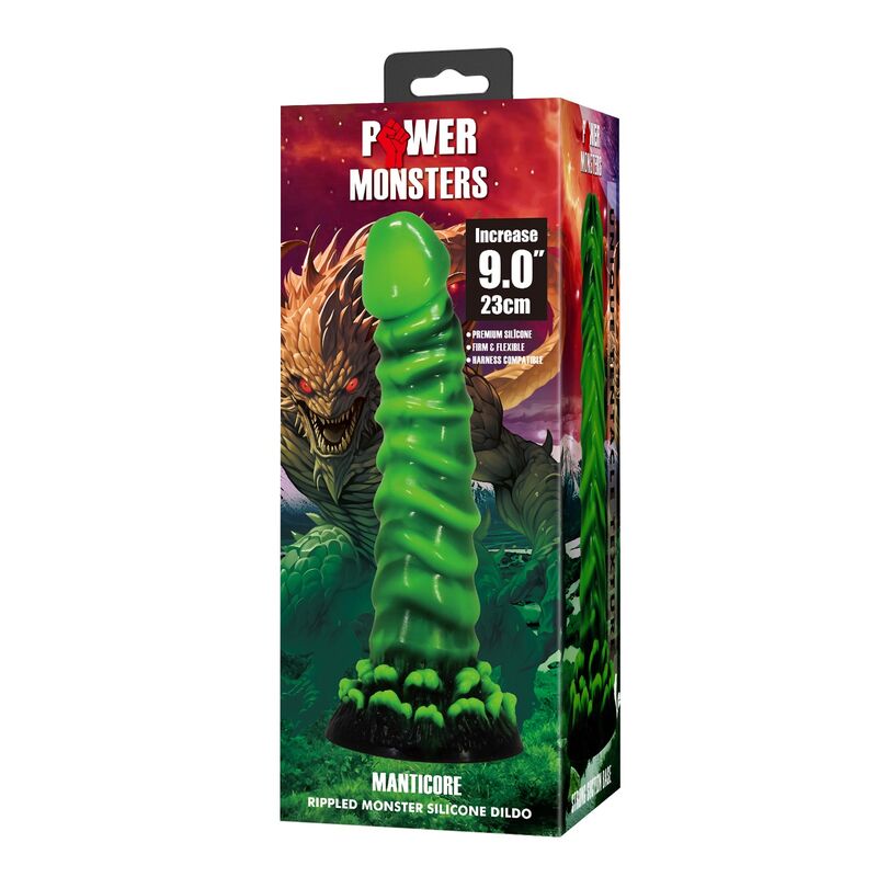 Power Monsters-Manticore Dildo Fantasy Silikon 23 cm · Sextoys (Bild 8)