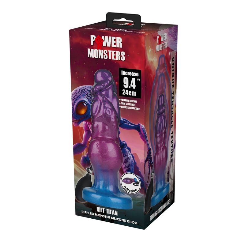 Power Monsters-Rift Spreizbare Titan Dildo 24 cm · Sextoys (Bild 2)