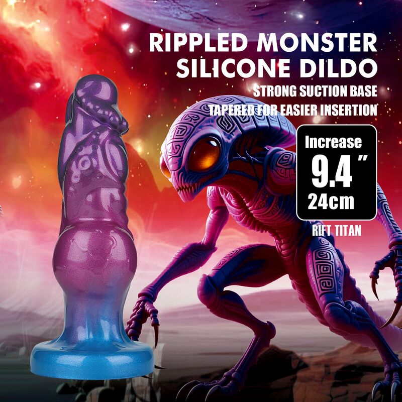 Power Monsters-Rift Spreizbare Titan Dildo 24 cm · Sextoys (Bild 4)