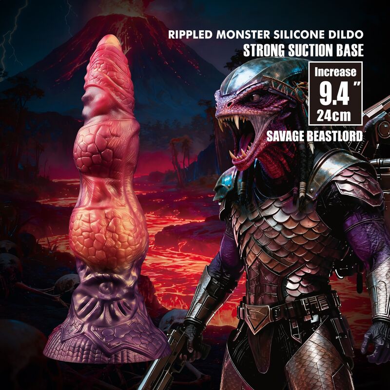 Power Monsters-Savage Beastlord Dildo Fantasy 24 cm · Sextoys (Bild 3)