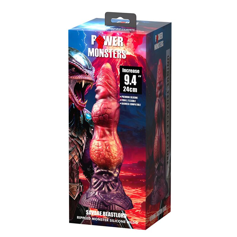Power Monsters-Savage Beastlord Dildo Fantasy 24 cm · Sextoys (Bild 6)