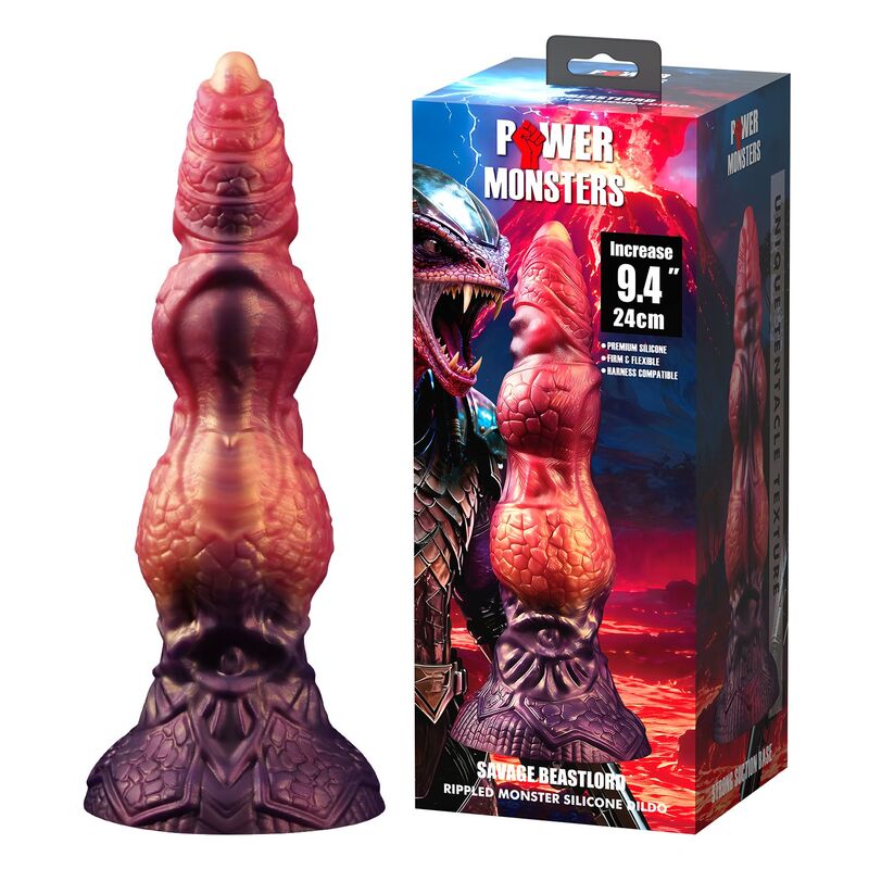 Power Monsters-Savage Beastlord Dildo Fantasy 24 cm · Sextoys (Bild 7)