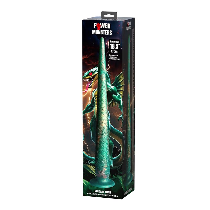 Power Monsters-Wildwyrm Tail Dildo Fantasy 47 cm · Sextoys (Bild 5)