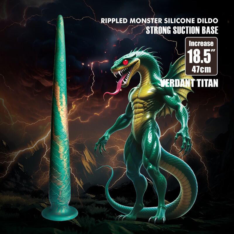 Power Monsters-Wildwyrm Tail Dildo Fantasy 47 cm · Sextoys (Bild 3)