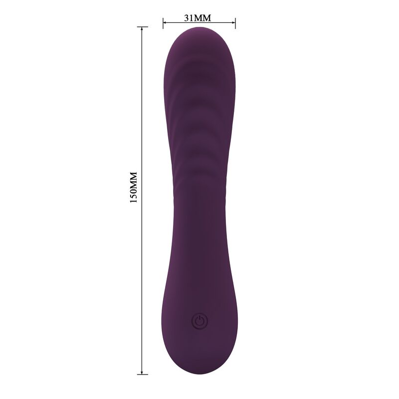 Pretty Love-Alexisrose Vibrator Wiederaufladbar 10 Funktionen Lila · Vibratoren (Bild 7)