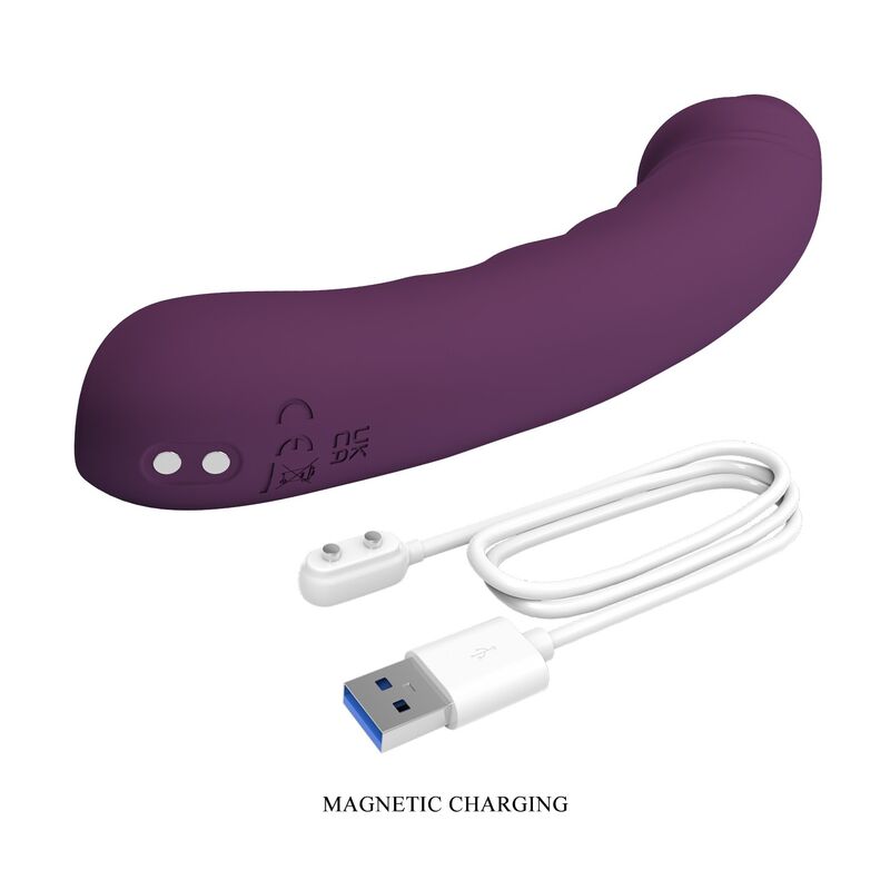 Pretty Love-Amara Vibrator Wiederaufladbar 10 Funktionen Lila · Vibratoren (Bild 7)