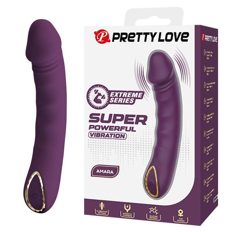 Pretty Love-Amara Vibrator Wiederaufladbar 10 Funktionen Lila · Vibratoren