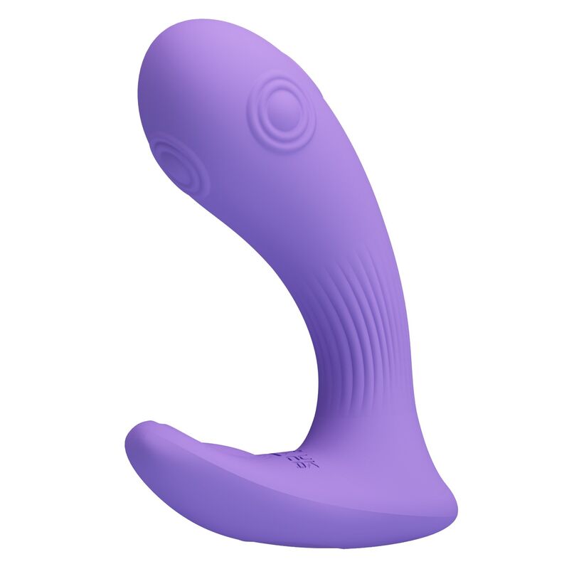 Pretty Love-Andromeda Vibrator mit Stoß- und Vibrationsfunktion Lila