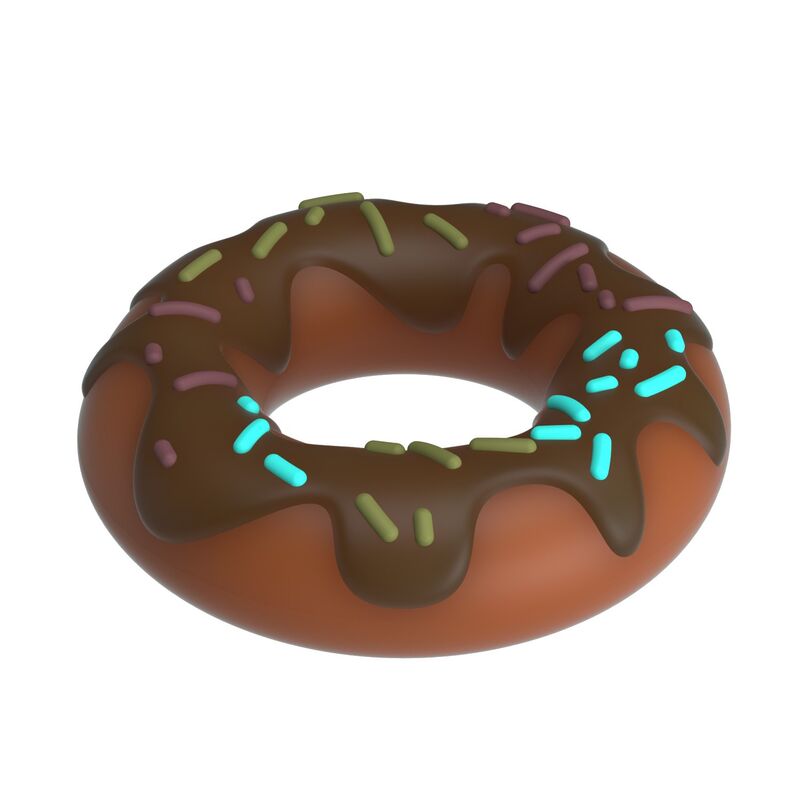 Pretty Love-Super Donut Penis Ring aus Silikon · Sextoys (Bild 3)