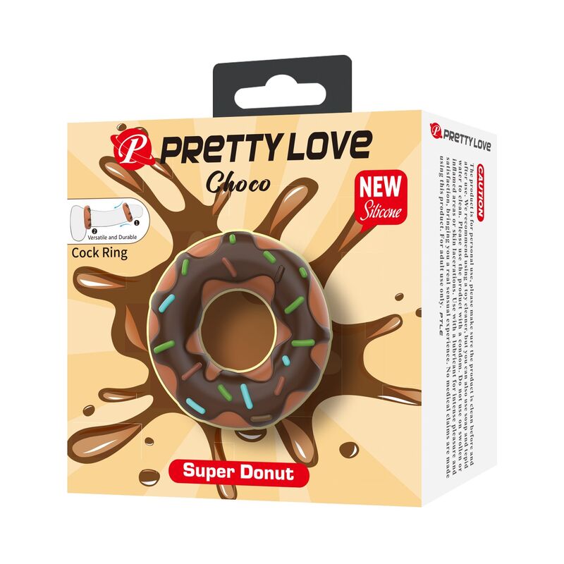 Pretty Love-Super Donut Penis Ring aus Silikon · Sextoys (Bild 5)