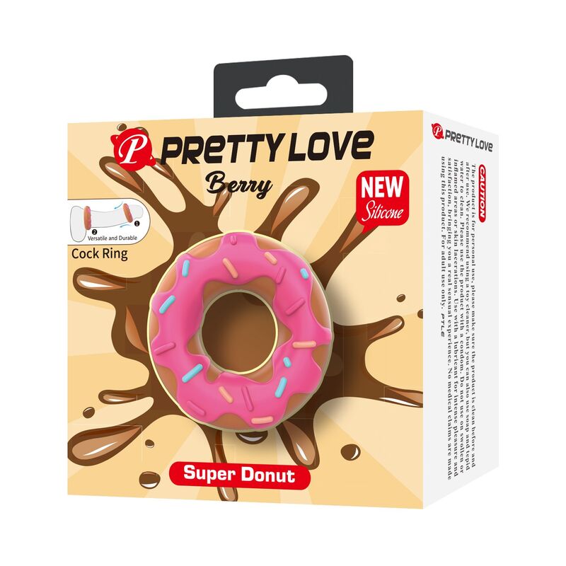Pretty Love-Super Donut Penis Ring aus Silikon · Sextoys (Bild 10)
