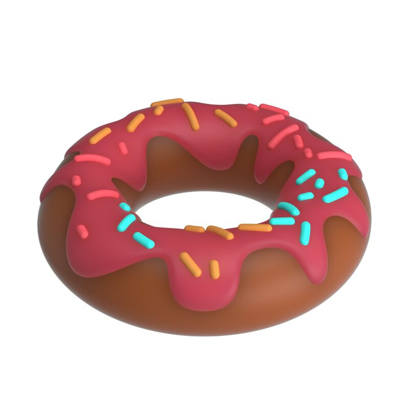 Pretty Love-Super Donut Penis Ring aus Silikon · Sextoys (Bild 11)