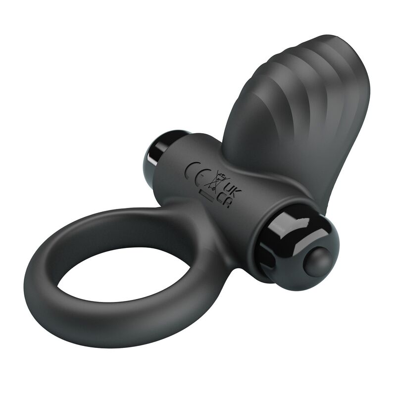 Pretty Love-Adrien Ring Vibrator 10 Funktionen Schwarz · Sextoys (Bild 6)