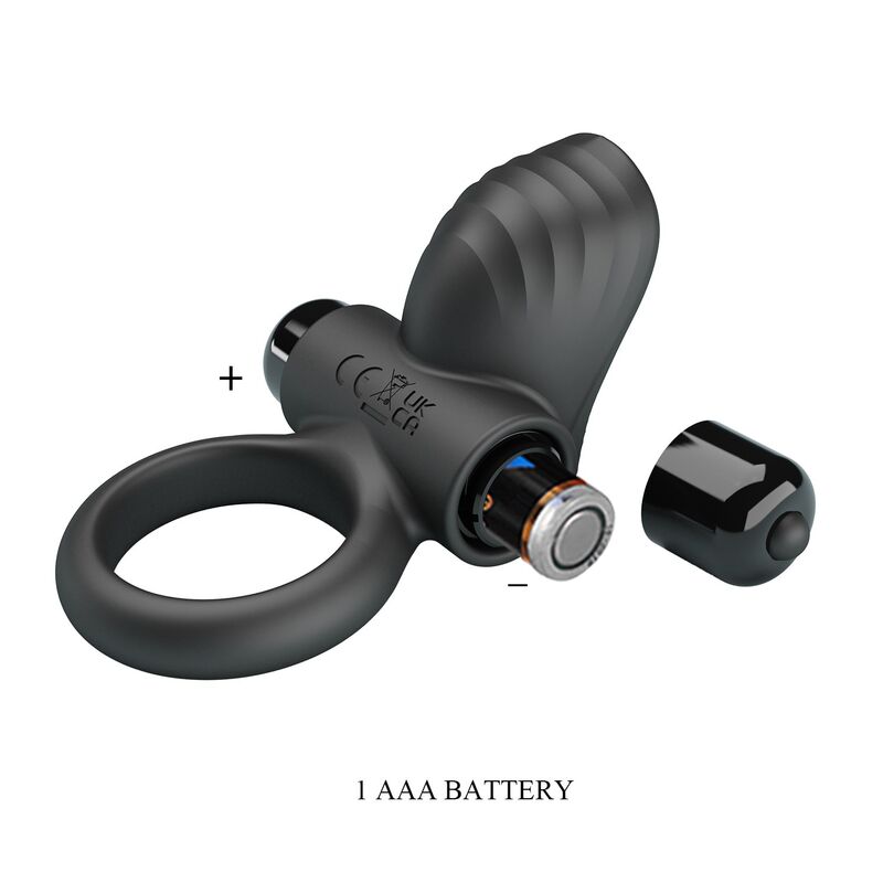 Pretty Love-Adrien Ring Vibrator 10 Funktionen Schwarz · Sextoys (Bild 8)
