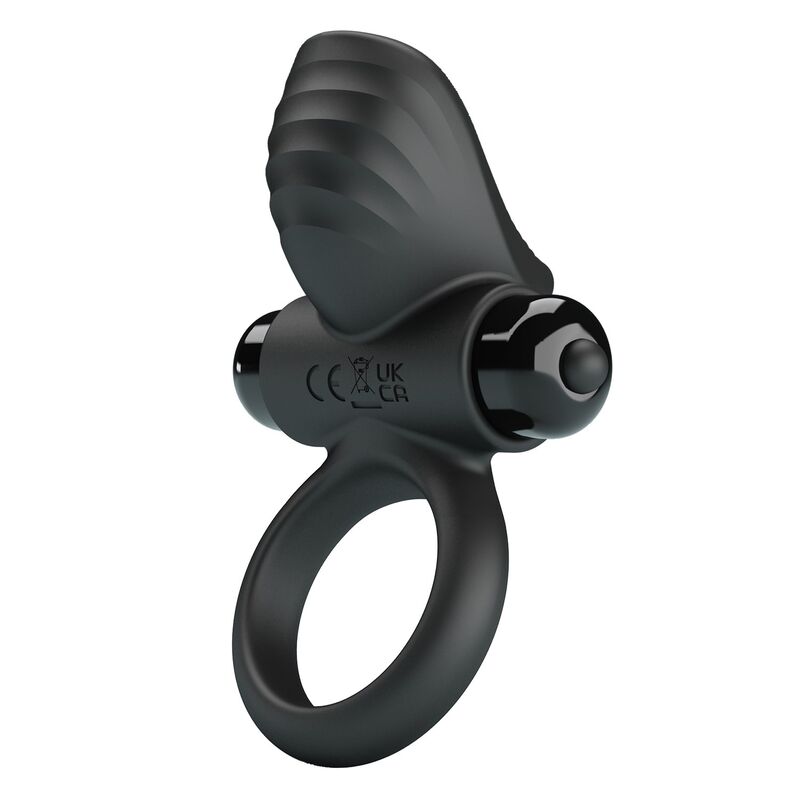 Pretty Love-Adrien Vibro-Ring 10 Funktionen Schwarz