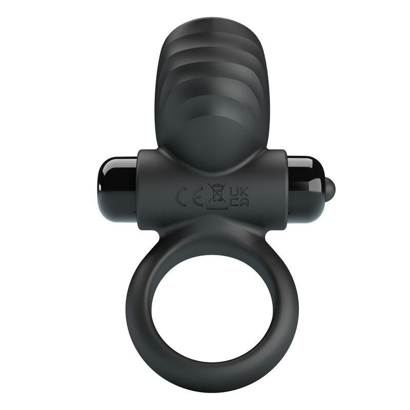 Pretty Love-Adrien Ring Vibrator 10 Funktionen Schwarz · Sextoys (Bild 3)