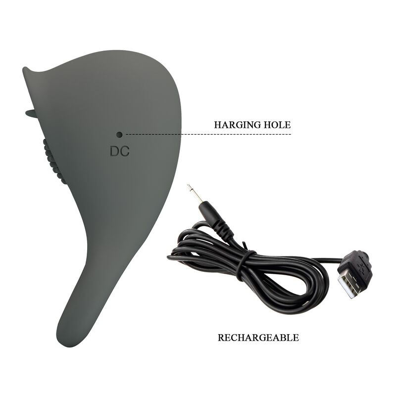Pretty Love-Wiederaufladbar Vibrationsring mit oraler Wirkung · Sextoys (Bild 9)