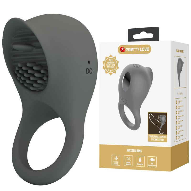 Pretty Love-Wiederaufladbar Vibrationsring mit oraler Wirkung · Sextoys (Bild 10)