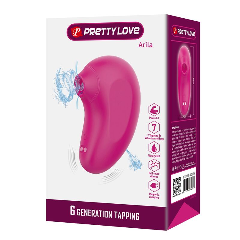 Pretty Love-Arila Stimulator mit Rosa Suction und Vibration · Vibratoren (Bild 5)