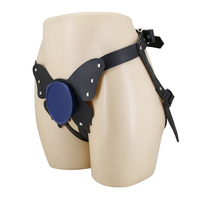 Pretty Love-Slip Harness Strap-on Universal Schwarz und Blau · Strap-on & Harness (Bild 4)