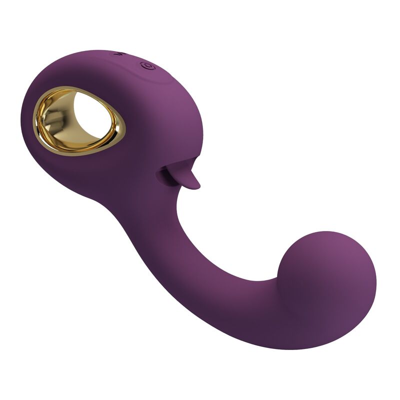 Pretty Love-Brynnlee Vibrator mit Stimulator oral Lila · Vibratoren (Bild 7)