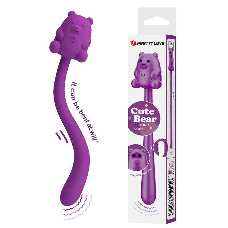 Pretty Love-Cute Bear Vibrator Flexible Wiederaufladbar · Vibratoren (Bild 9)