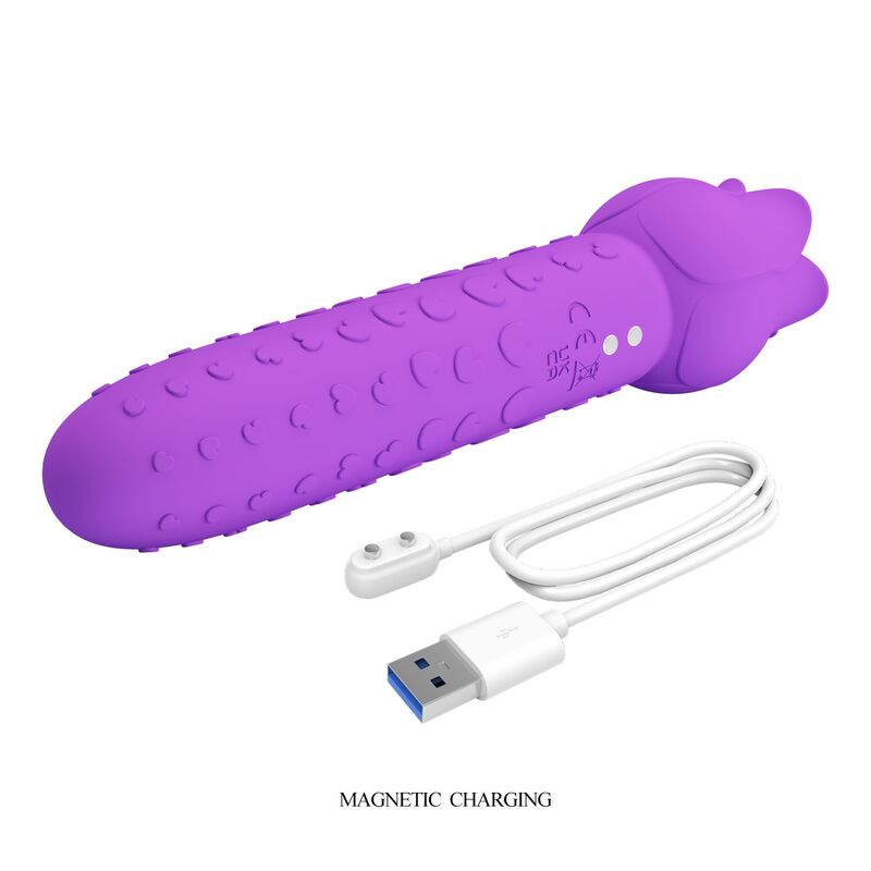 Pretty Love-Dannell Stimulator Klitoris mit Lila-Sprache · Vibratoren (Bild 10)