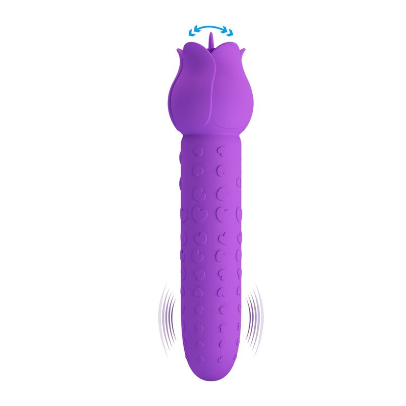 Pretty Love-Dannell Stimulator Klitoris mit Lila-Sprache · Vibratoren (Bild 7)
