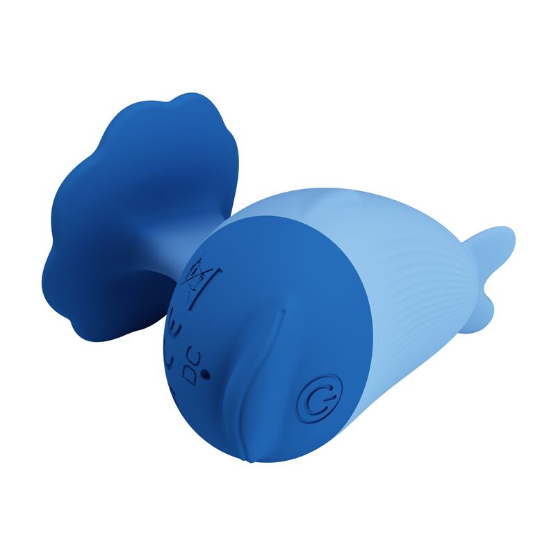 Pretty Love-Dolphin Mini Vibrator Wiederaufladbar Blau · Vibratoren (Bild 6)