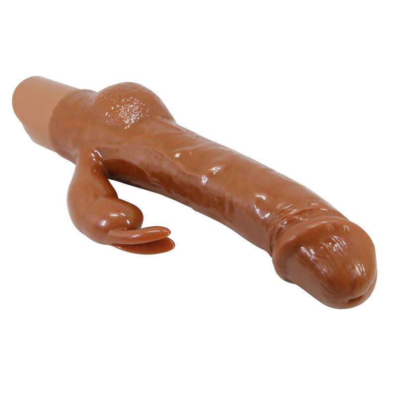 Pretty Love-Ellison Vibrator Realistischer Rabbit 22,6 cm Braun · Vibratoren (Bild 4)