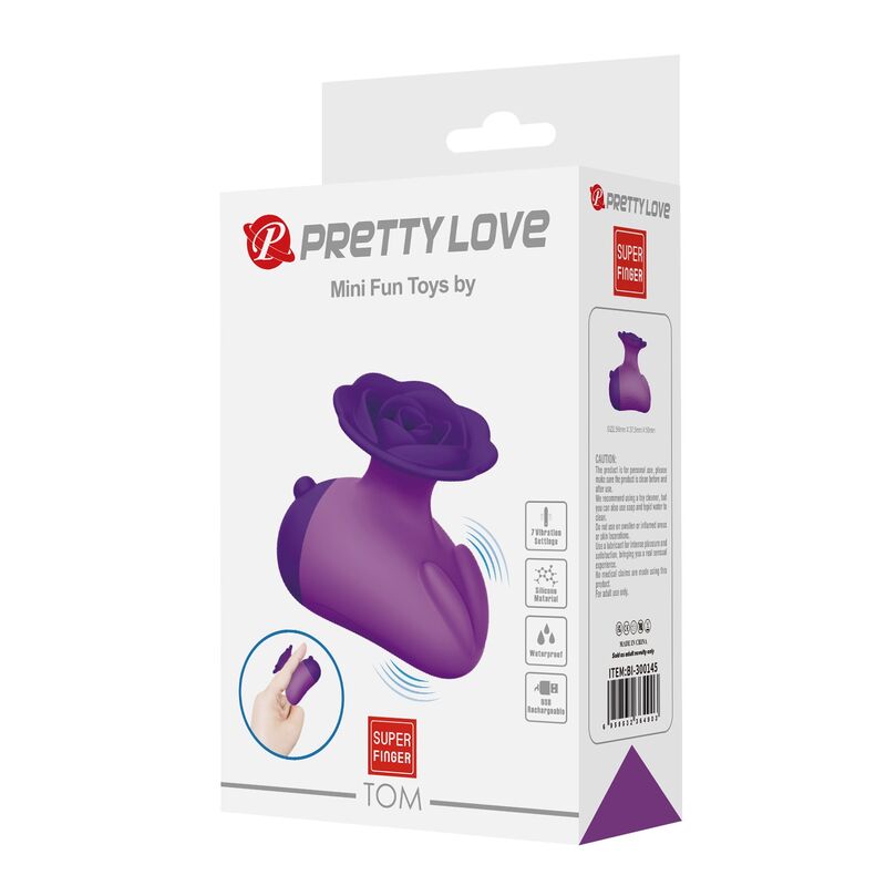 Pretty Love-Stimulator Wiederaufladbar 7 Modi Lila Klitoris · Vibratoren (Bild 10)