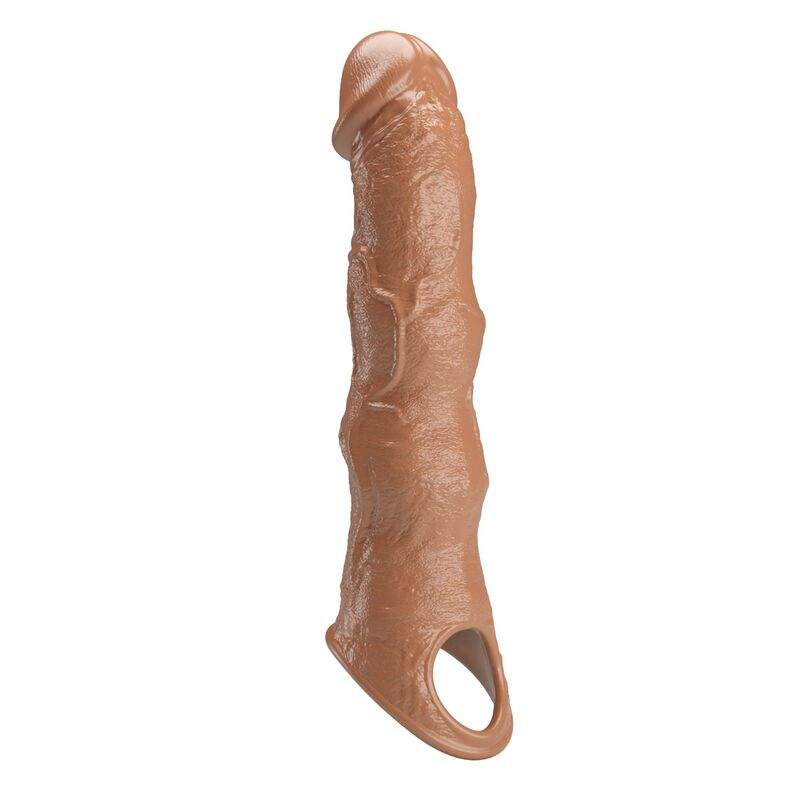 Pretty Love-Penishülle Verstellbare Verlängerung 28 cm Braun · Sextoys (Bild 7)