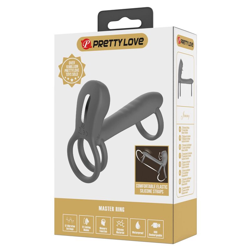Pretty Love-Penishülle Penis mit doppelter Stimulierung und Wirkung zum Einnehmen · Sextoys (Bild 7)