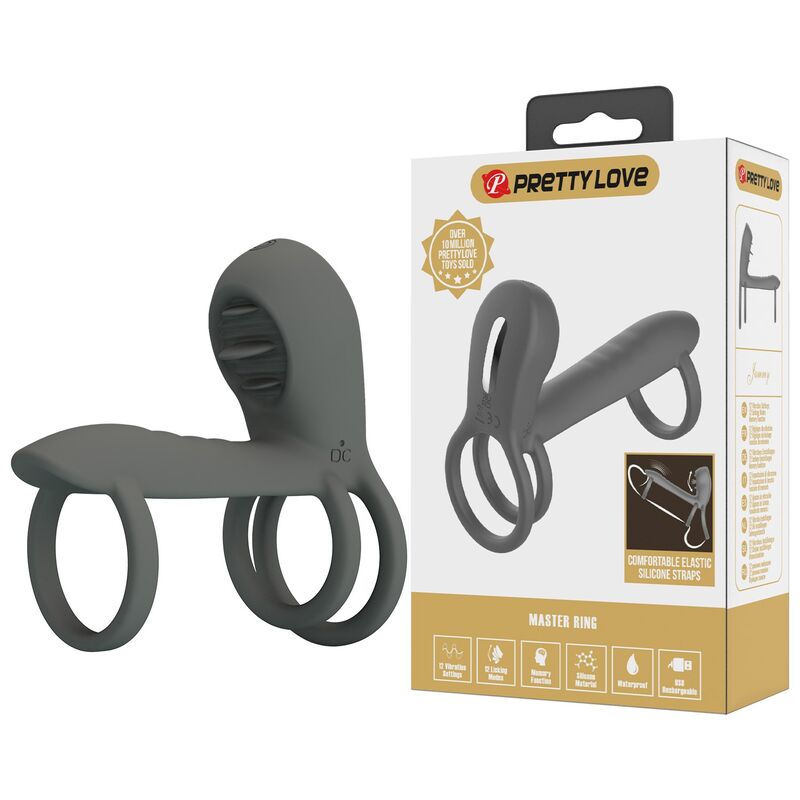 Pretty Love-Penishülle Penis mit doppelter Stimulierung und Wirkung zum Einnehmen · Sextoys (Bild 2)