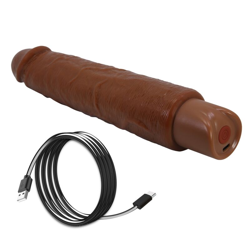 Pretty Love-Gavin Vibrator Realistisch 25 cm Braun · Vibratoren (Bild 9)