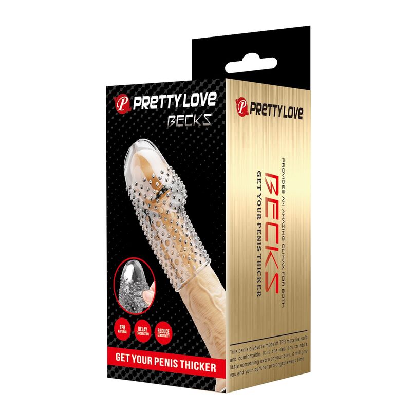 Pretty Love-Geek’s Penishülle Textured für Transparent Penis · Sextoys (Bild 4)