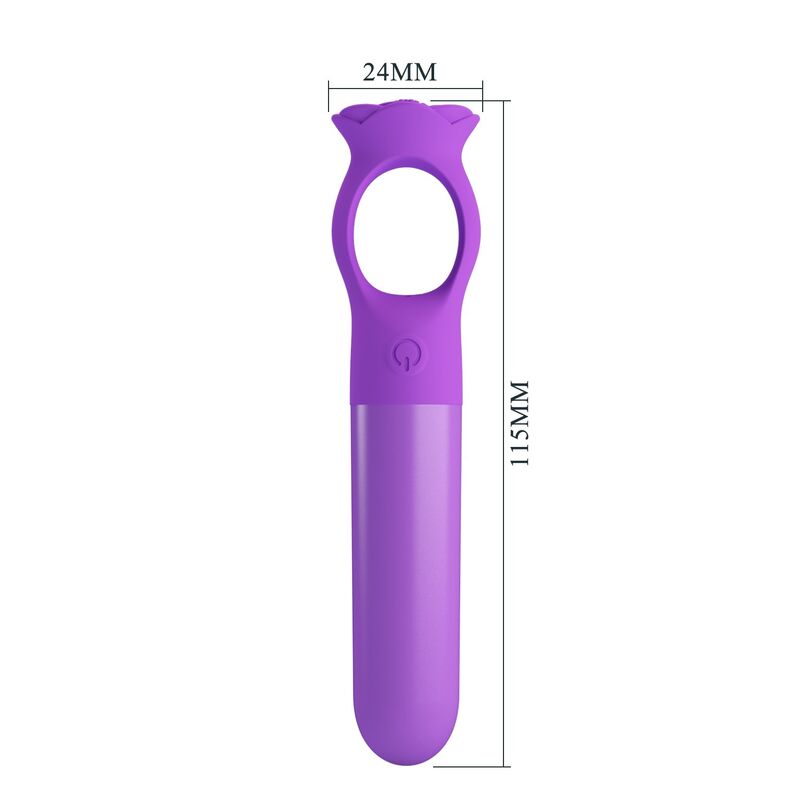 Pretty Love-Giana Mini Vibrator Wiederaufladbar Lila · Vibratoren (Bild 3)
