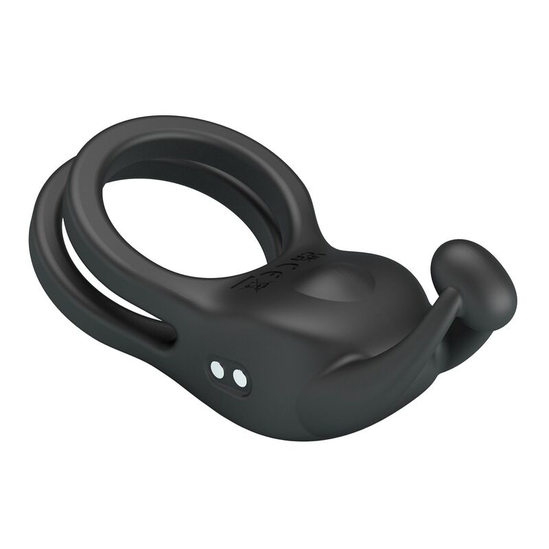 Pretty Love-Goodwin Ring Vibrator Doppel Wiederaufladbar Schwarz · Sextoys (Bild 8)